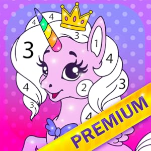 Unicorn Color By Number