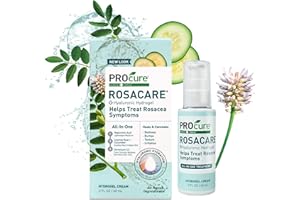 Senokot PROcure Rosacare Gel, 2 oz, Medicated Skincare Treats Redness; Hyalurnoic Acid, Redness reducing Licorice & Instant R
