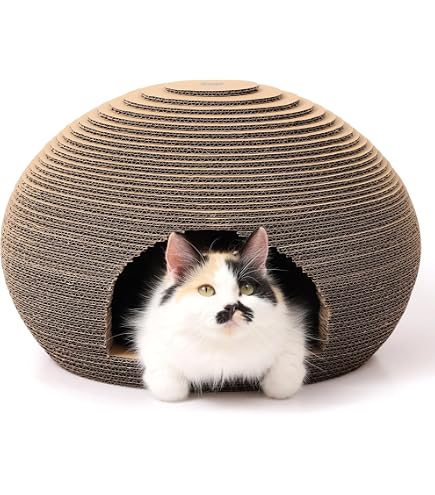 Amazon | 猫 ちぐら 洗える 猫ちぐら 猫 ベッド ちぐら型 ペットハウス