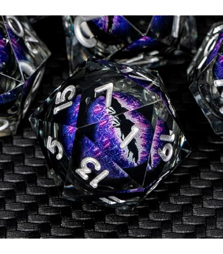 Amazon | 54mm d20 MTG Black Lotus Spindown | ダイス・サイコロ