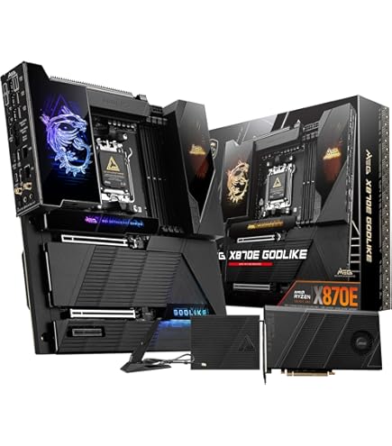 Amazon | MSI Meg X870E GODLIKE、E-ATX - AMD Ryzen 9000/8000/7000