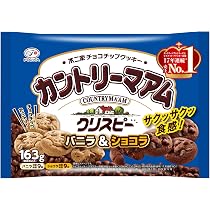 Amazon.co.jp: 不二家 カントリーマアム バニラ＆ココア 18枚 : 食品