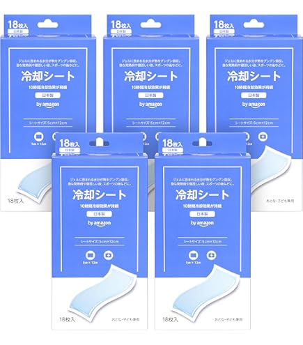 Amazon | 冷却シート クーリンプラス 10枚入り (8袋(合計80枚)) | 吉田