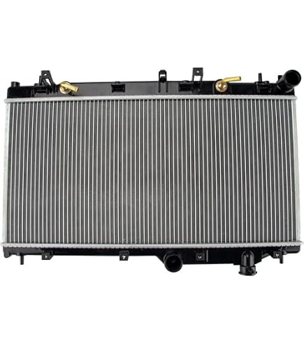 RAYTEN OE-Style Radiator For 2008–2016 Subaru Impreza & Forester – 1-Row Aluminum/ABS – Direct Fit W/Transmission Cooler