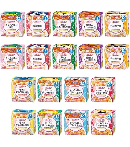 Amazon | レンジでチンするハッピーレシピ 12ヶ月頃から 7種類×2 計14