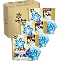 アリエール ジェルボール 抗菌➕防カビ2.07kg (85個入り) x 3個 アリエール ジェルボール プロ パワー 超抗菌・洗浄 87個×3