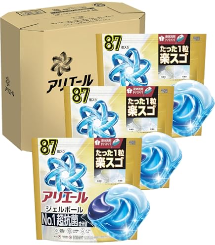 Amazon.co.jp: P&G アリエール ジェルボール プロ パワー 超メガ