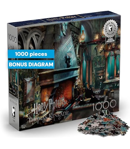 Amazon | New York Puzzle Company - Harry Potter Christmas at