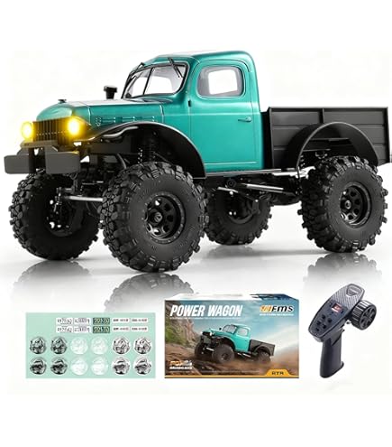 Amazon.co.jp: FCX24 FMS 1/24 スマッシャーモンスターRCクローラー