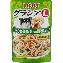 Amazon.co.jp: Inaba Dog Food, Gracia, L, Chisels, Cheese, 5
