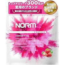 Amazon | NORM ノーム ホエイ プロテイン 人工甘味料不使用