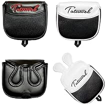 Amazon.co.jp: ゴルフ ヘッドカバー パターカバー 磁石タイプ