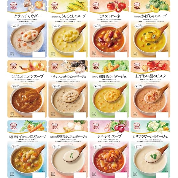 Amazon.co.jp: MCC 世界のスープ食堂 スーパー大麦入り豆腐チゲ