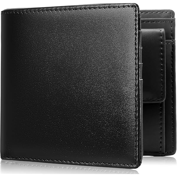 Amazon.co.jp: [AYUMA] 財布 メンズ 二つ折り 本革 サフィアーノレザー