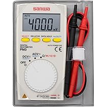 Amazon.co.jp: 三和電気計器 SANWA クランプメータ DCM400AD : 産業