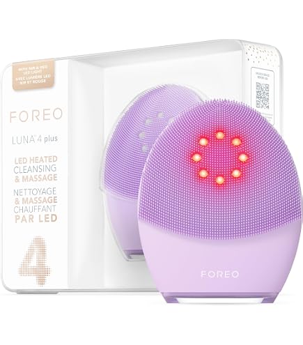 FOREO LUNA 4 Face Cleansing Brush | Firming Face Massager | Anti