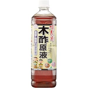 トヨチュー 備長炭 木酢原液 1000ML