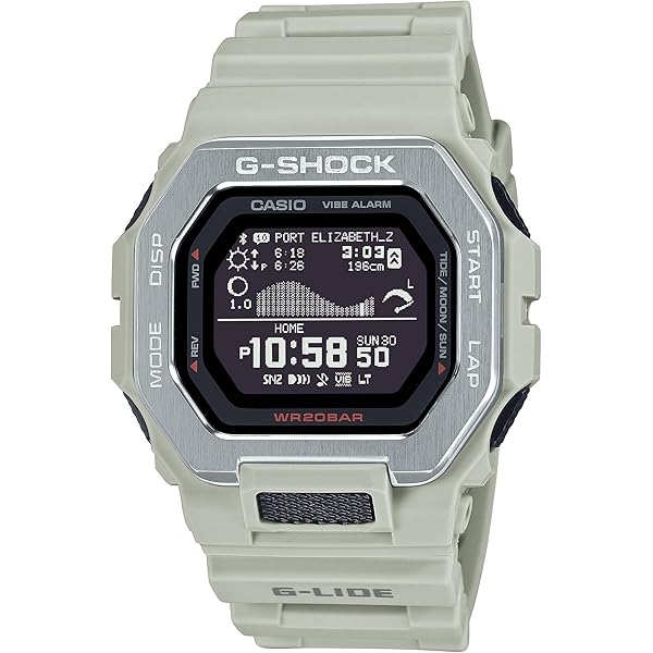 Amazon.co.jp: カシオ G-Shock G-Lide グレーサンドデジタルサーフ 