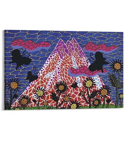 Amazon.co.jp: ARTINSPIRIO 草間彌生 ポスター のみ 60 x 90 cm : 草間