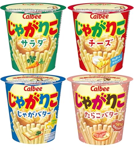 Amazon.co.jp: 【じゃがりこ】 アソートセット サラダ じゃがバター