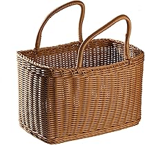 ✨未使用タグ付き✨LORNA カゴバッグ バスケット レトロ風 TWIGGY 緑 Amazon.co.jp: カゴバッグ 多機能＆エコ手作りカゴバッグ