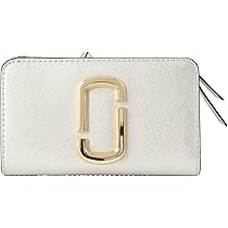 【美品】　MARC JACOBS マークジェイコブス　財布　シルバー　ラメ MARC JACOBS マークジェイコブス 三つ折り財布 レディース
