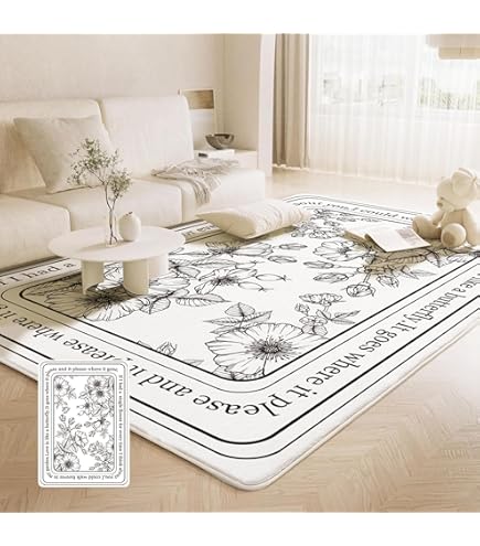 Amazon｜[NHYGDY] ラグ カーペット ワインレッド 洗える オール