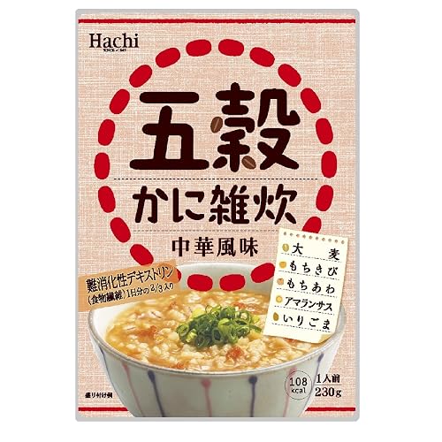 ハチ 五穀かに雑炊 中華風味