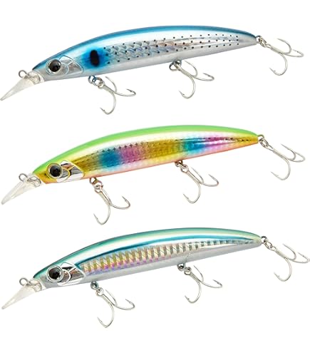 Amazon.co.jp: [青嵐ルアー]フローティングミノー シーバス セット