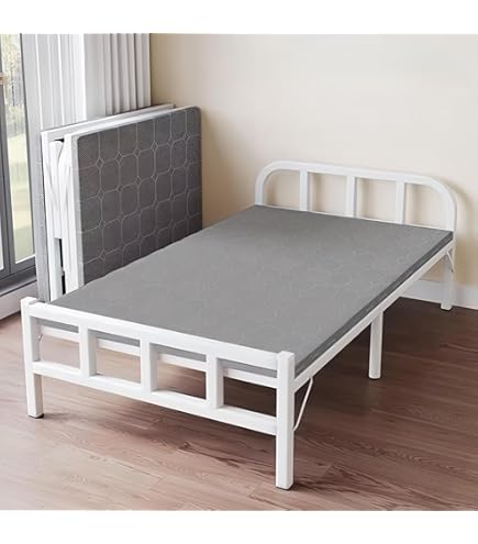 TUIYIDUO 折りたたみ簡易ベッド(ホワイト, 190x70x37.5cm) TUIYIDUO 折りたたみ簡易ベッド(ホワイト, 190x70x37.5cm)