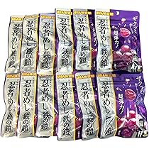 Amazon | UHA 味覚糖 忍者めし 鉄の鎧 グレープ味 キャンディ