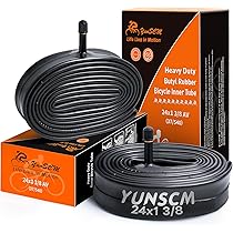 Amazon | YunSCM 2本,24 1 3/8 チューブ 肉厚,米式バルブ32mm
