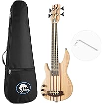 Amazon.co.jp: Batking ウクレレ ベース フレット 4弦 ウクレレ