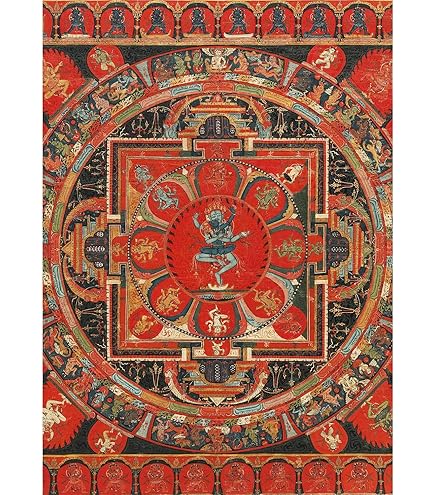 Amazon.co.jp: ROSSOGRAFICO 一字金輪曼荼羅 ポスター 仏画 宗教