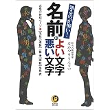 知るのが怖い！名前によい文字　悪い文字　必見の特別ページ　名前の運勢一覧　画数早見表 (KAWADE夢文庫)