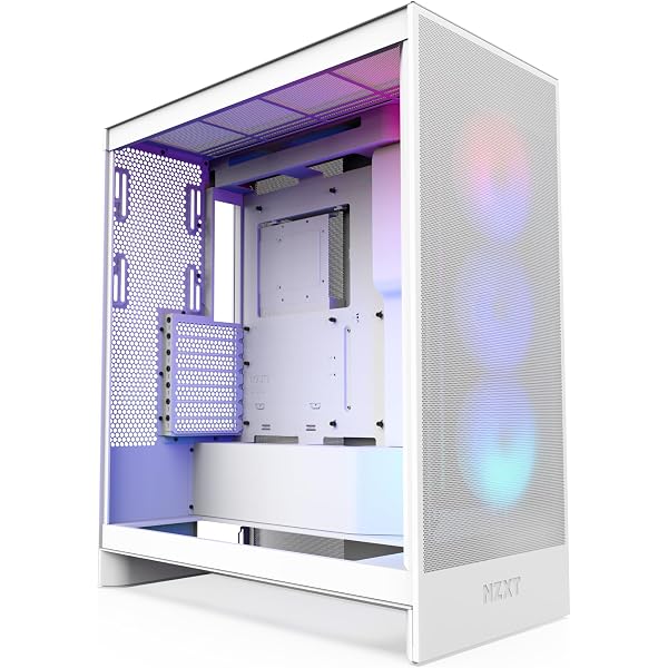 Amazon.co.jp: NZXT H510 Elite White & Black Middle Tower PC Case