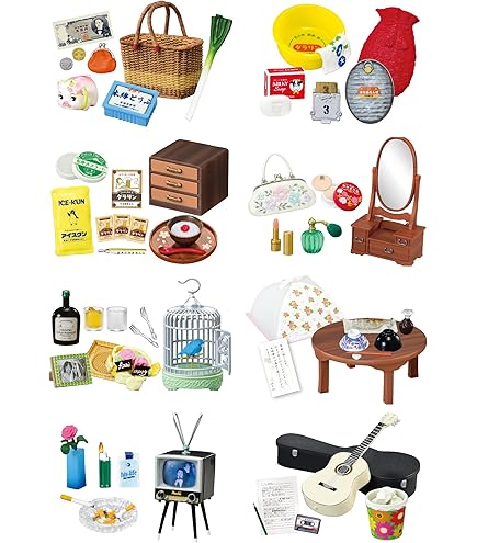 Amazon.co.jp: ぷちサンプル 80'S なつかしわが家 BOX : おもちゃ