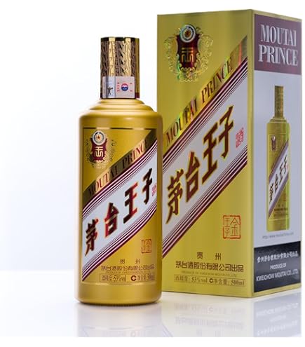 Amazon.co.jp: 茅台王子酒 MOUTAI PRINCE 金王子 白酒 アルコール 度数