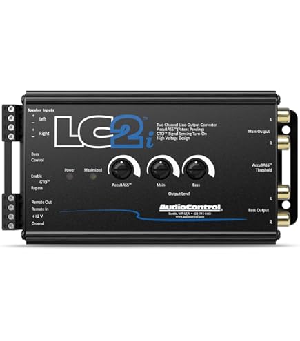 Amazon.co.jp: ROCKFORD ロックフォード R500X1D 1チャンネル