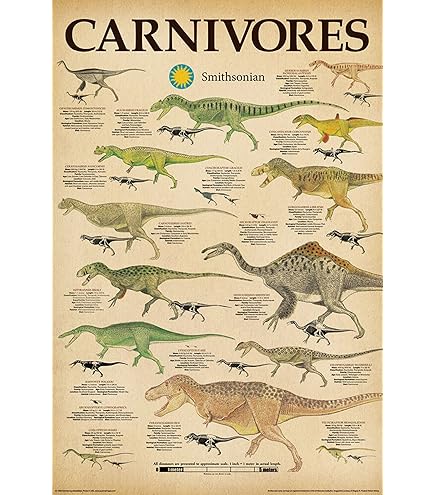 Amazon.co.jp: CYPGTBCK ヴィンテージ恐竜ポスター 恐竜 化石