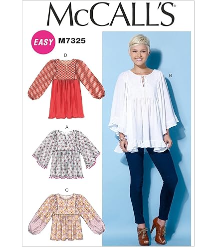 Mccall's Sewing Pattern M8535 Misses' and Women's Nightgown in Two Lengths and Robe