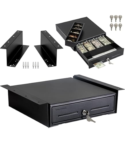 レジスタキャッシュドロワー ブラック Amazon.co.jp: キャッシュドロア 小型 自動 + 手動 エアレジ対応