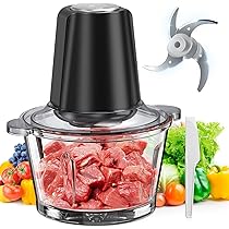 Amazon.co.jp: フードプロセッサー【2L大容量&500Wハイパワー