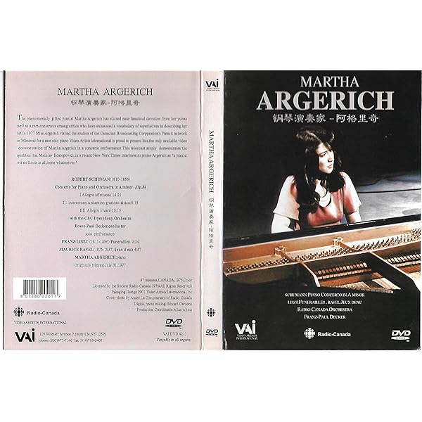 Amazon.co.jp: Martha Argerich Box [DVD] : Martha Argerich: DVD