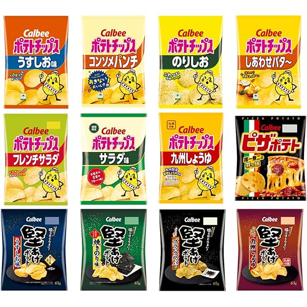 ポテチページ　3セットをまとめて Amazon.co.jp: 【公式】ブルダックポテトチップス3種6食セット