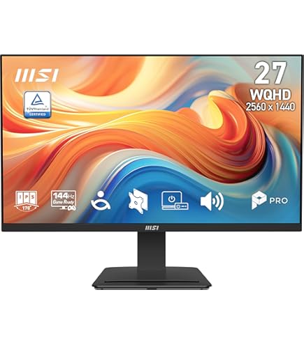 Dell S2721D 27 Inch 1440p QHD, IPS Ultra-Thin Bezel Monitor, AMD