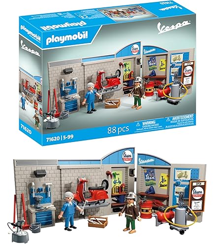 Amazon.co.jp: プレイモービル 50周年アニバーサリー 研究員とロボット