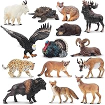 Amazon.co.jp: TOYMANY12PCSマダガスカル動物フィギュア リアルな野生