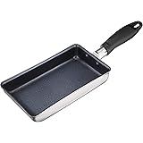 パール金属 ミニ 卵焼き フライパン 9.5×17.5cm IH対応 玉子焼き器 フッ素加工 2層鋼 コンパクト HB-2189