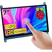 7インチ静電容量式タッチスクリーンディスプレイ（1024 x 600） 7インチIPS静電容量式タッチスクリーン 1024x600 ステレオ